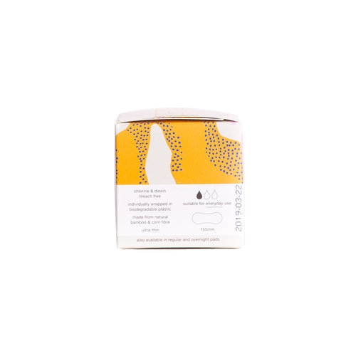 TSUNO Antibacterial Panty Liner (155mm) - 20 liners in box