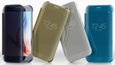 Original SME Samsung Galaxy S6 Clear View Flip Smart Cover C...