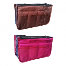 {JMI} Dual Zip Multipurpose Organizer Bag (13 colors) Thick & High Quality!!