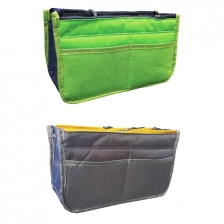 {JMI} Dual Zip Multipurpose Organizer Bag (13 colors) Thick & High Quality!!