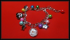 Fashion Multi-Color Pearl Stars Crystal Bracelets