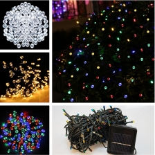Solar 100/200 LED Fairy String Lights Outdoor Party Decorate Lights