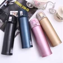 500ml Travel Mug Sport Vacuum Thermos Cup Flask with Lock Function