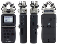 Full Bundle Set: Zoom H5 Handy Recorder Audio With Interchangeable Mics System