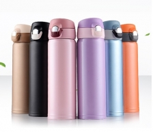 Vacuum Insulated Stainless Steel 500ml with Lock Thermos Vacuum Flask