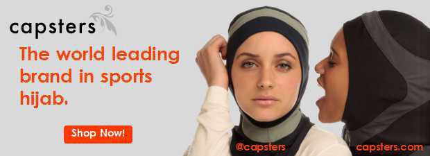 Capsters Team Sports Hijab (White)