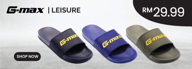 G-Max Men Sandal / Flip Flop - Black - 003-00329